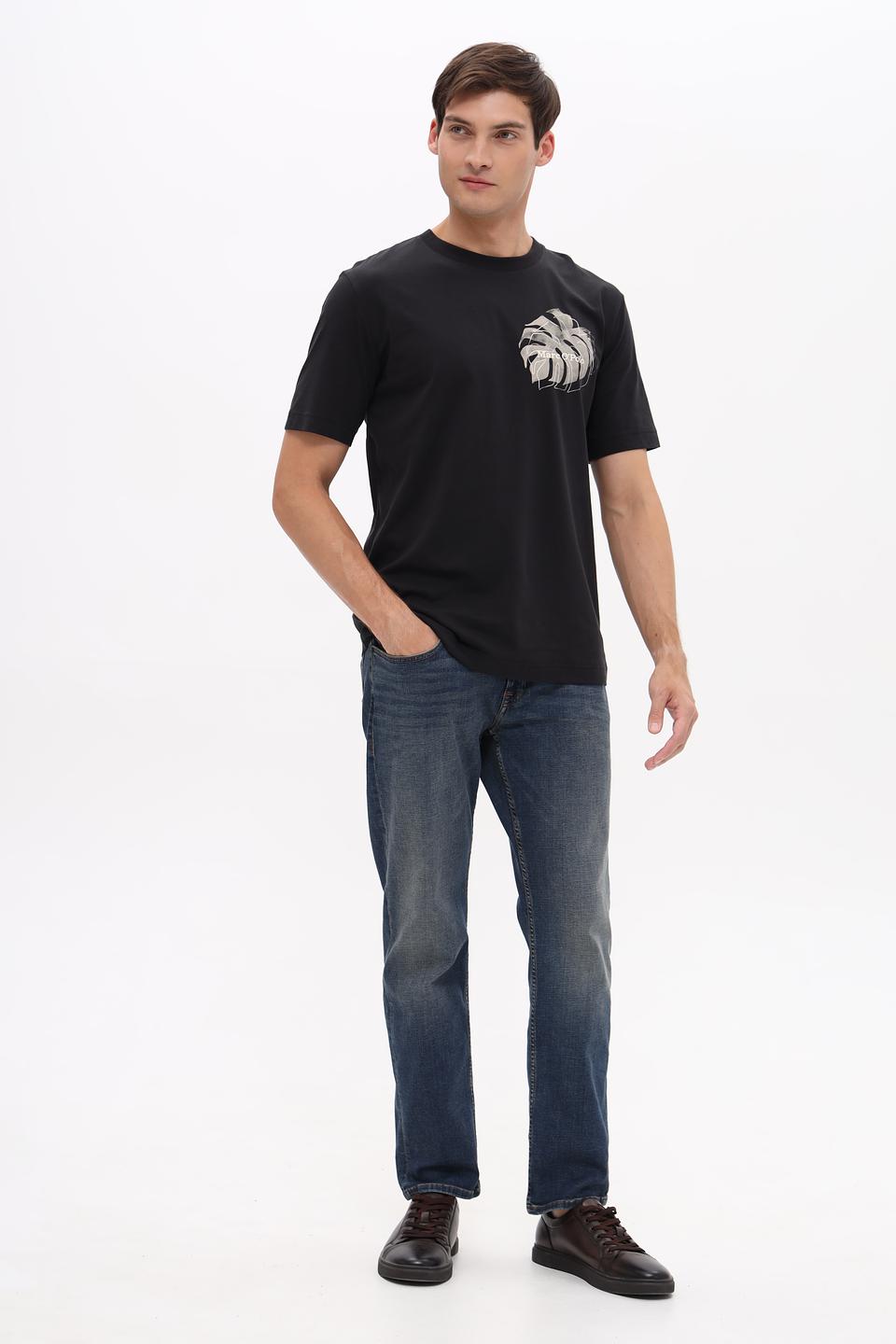 Футболка Marc O Polo с принтом чёрная