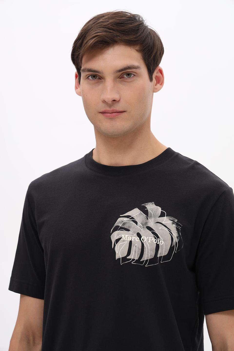Футболка Marc O Polo с принтом чёрная