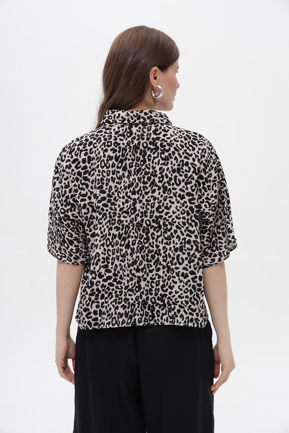 Блуза Broadway с леопардовым принтом