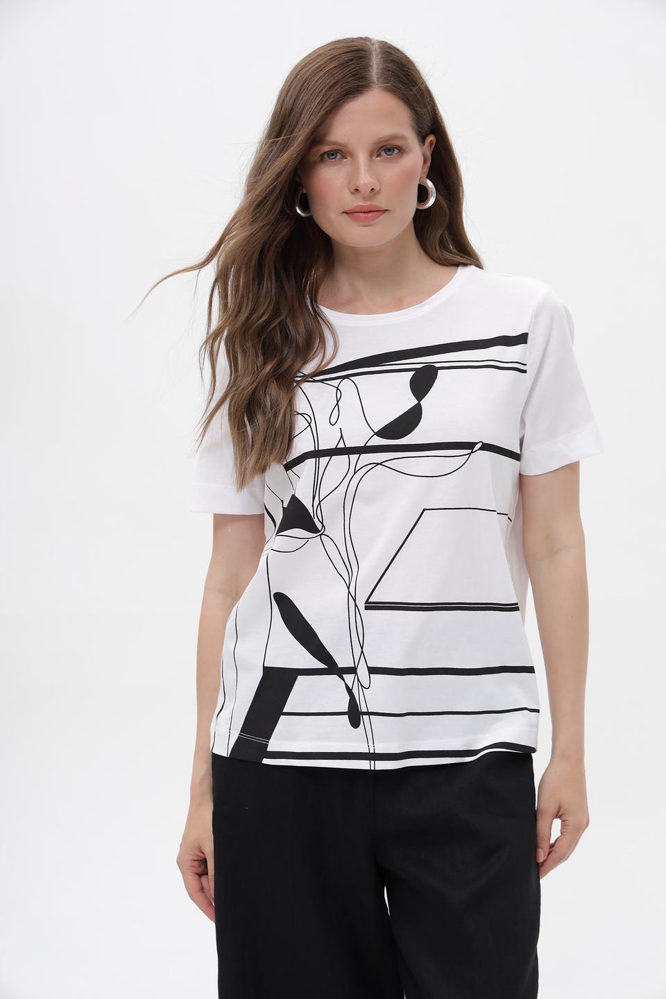 Футболка Gerry Weber с принтом