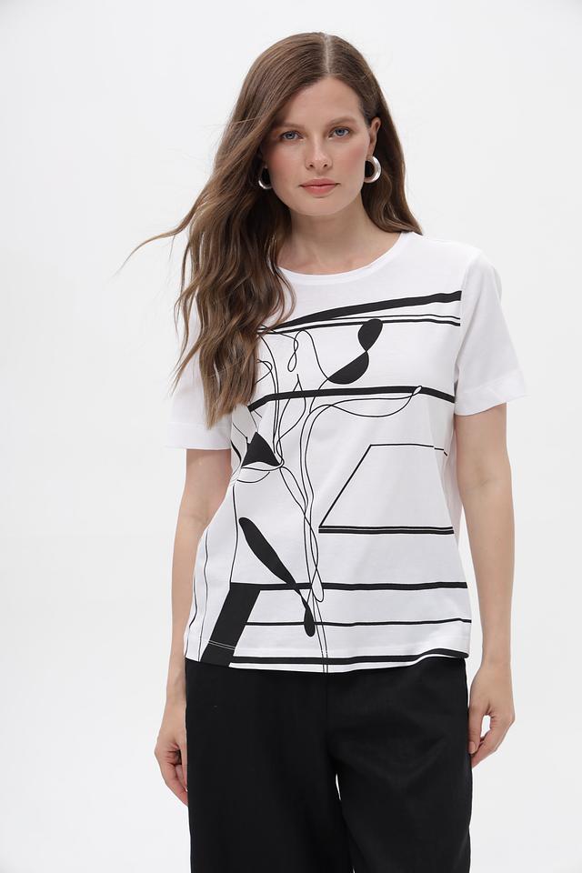 Футболка Gerry Weber с принтом