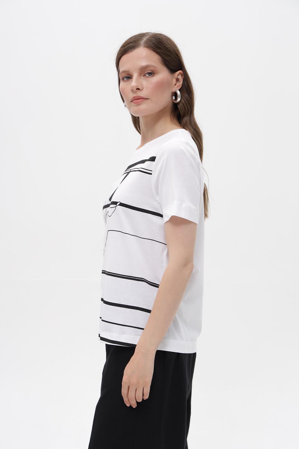 Футболка Gerry Weber с принтом