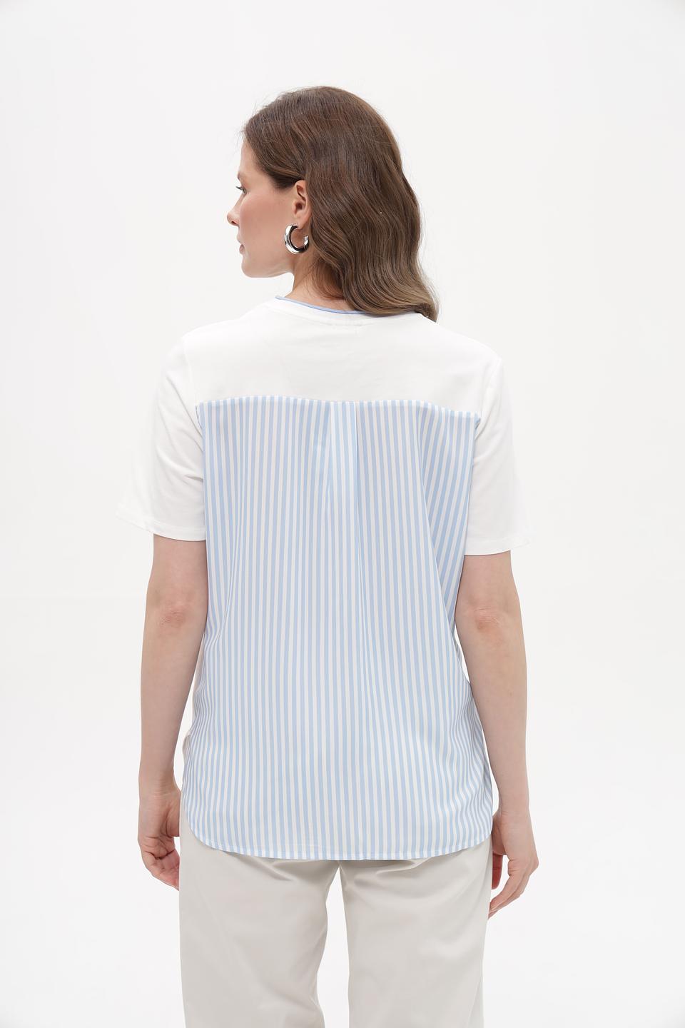 Блузка Lebek с цветочным принтом