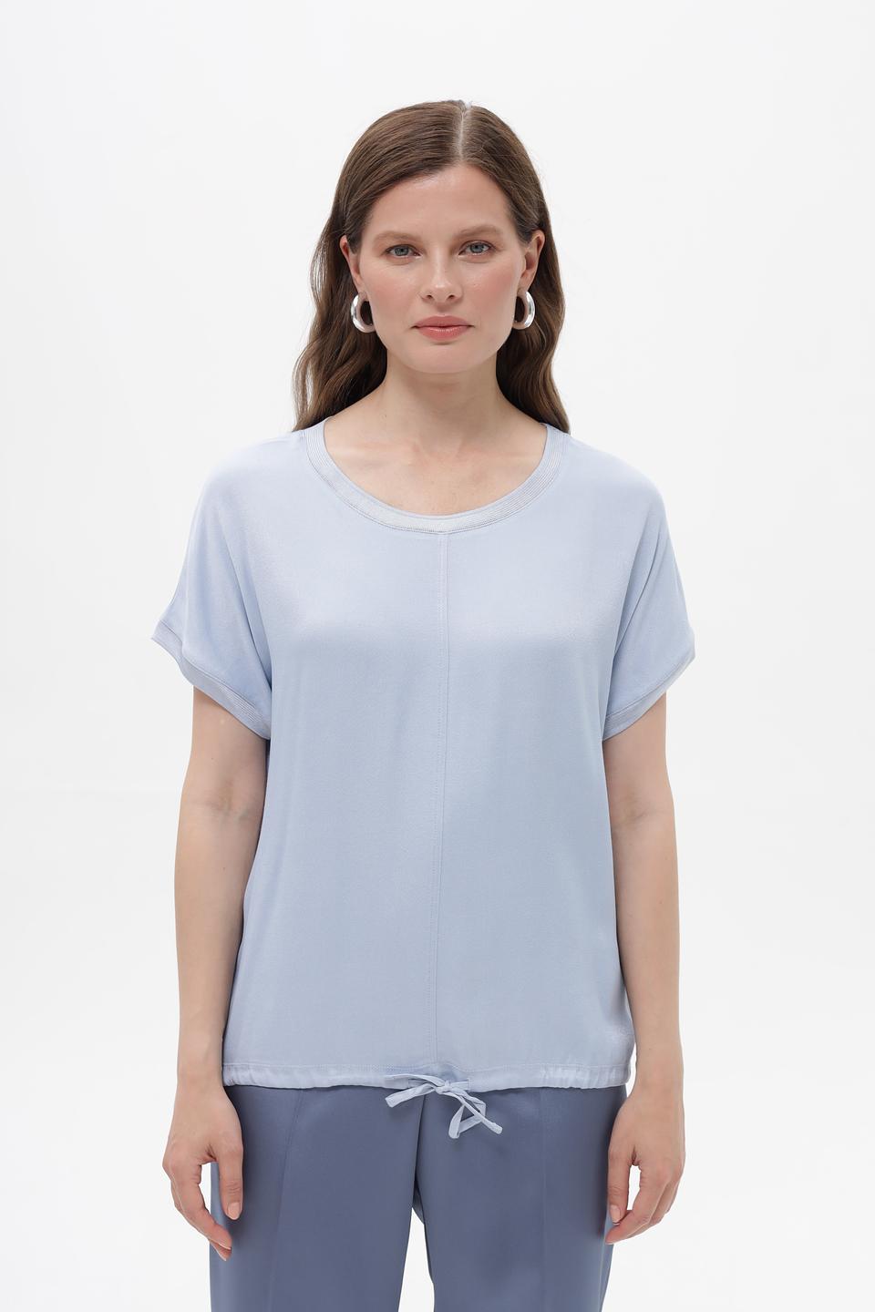 Футболка Bianca голубая