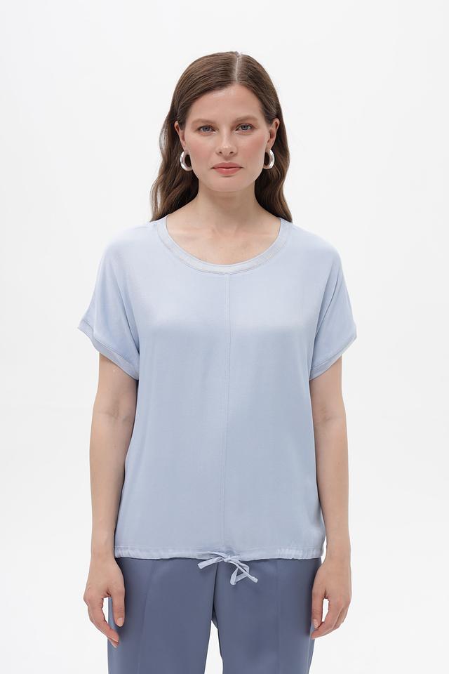 Футболка Bianca голубая