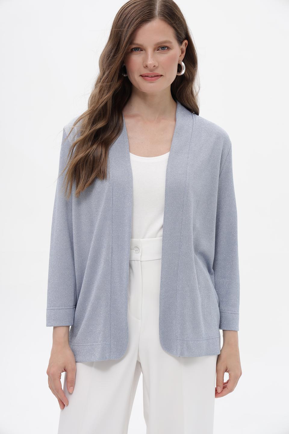 Жакет Bianca с металлизированной нитью