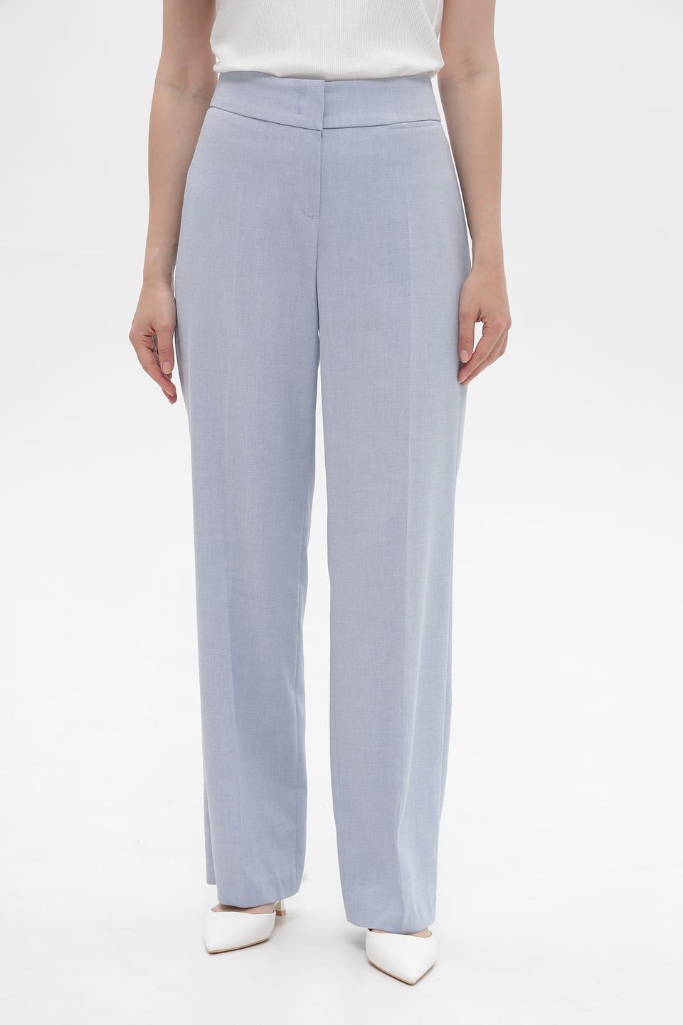 Брюки классические Bianca голубые