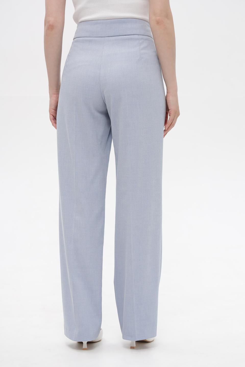 Брюки классические Bianca голубые