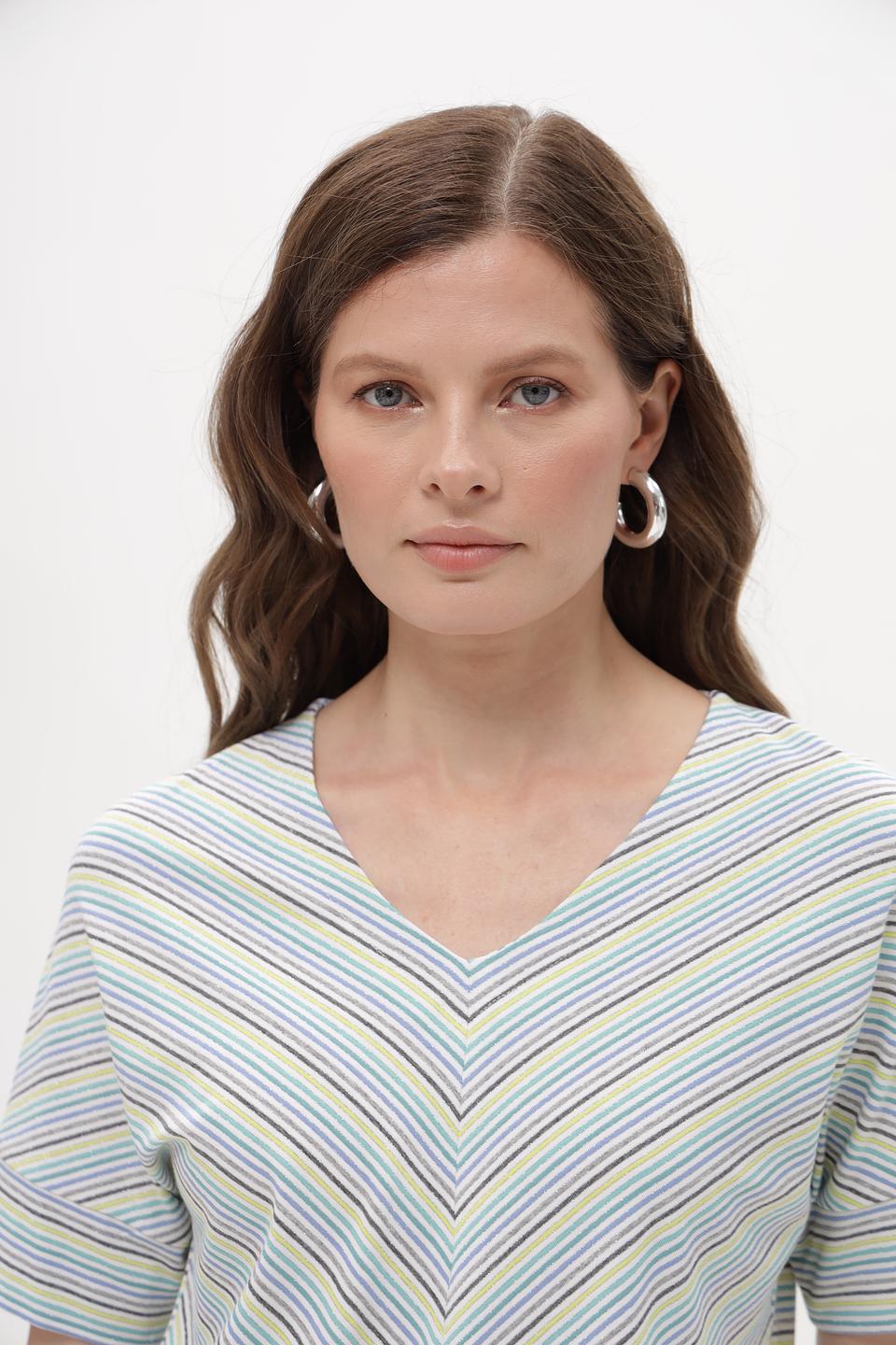 Футболка Bianca в полоску