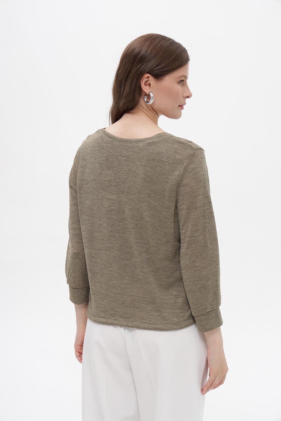 Жакет Bianca с завязками хаки