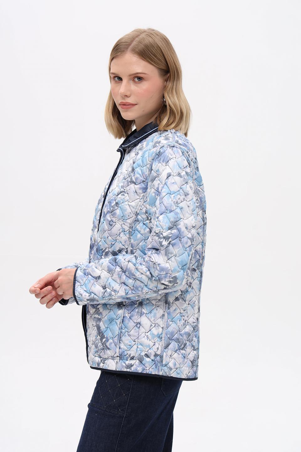 Куртка Lebek стеганая синяя