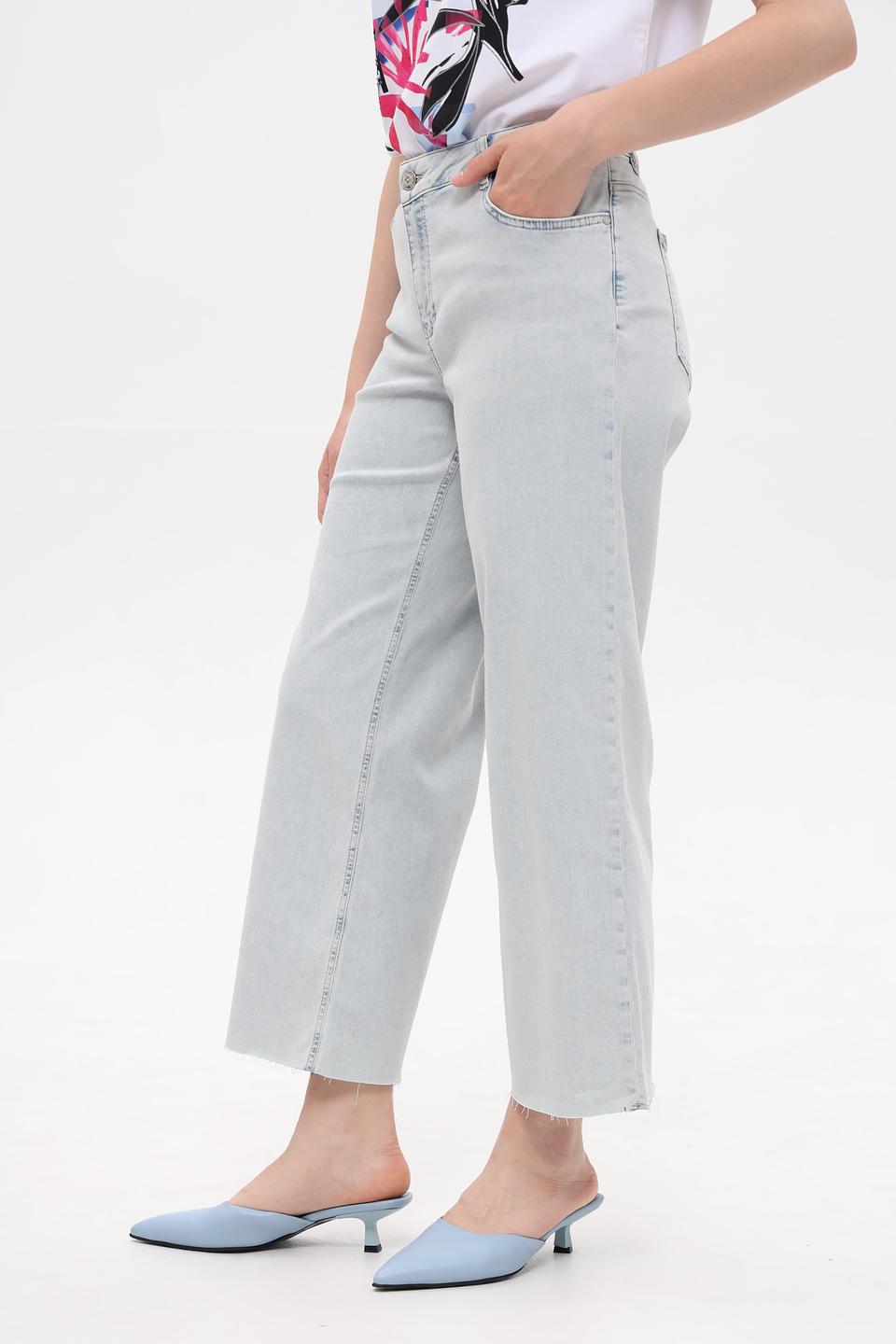 Капри Oui голубые