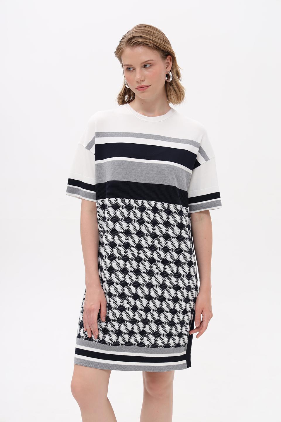 Платье Marc Cain Sports с принтом