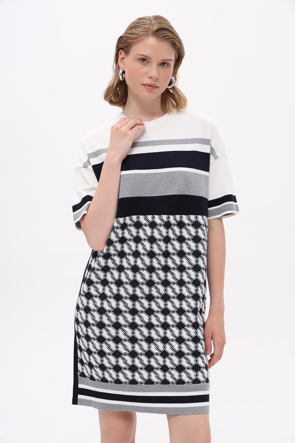 Платье Marc Cain Sports с принтом