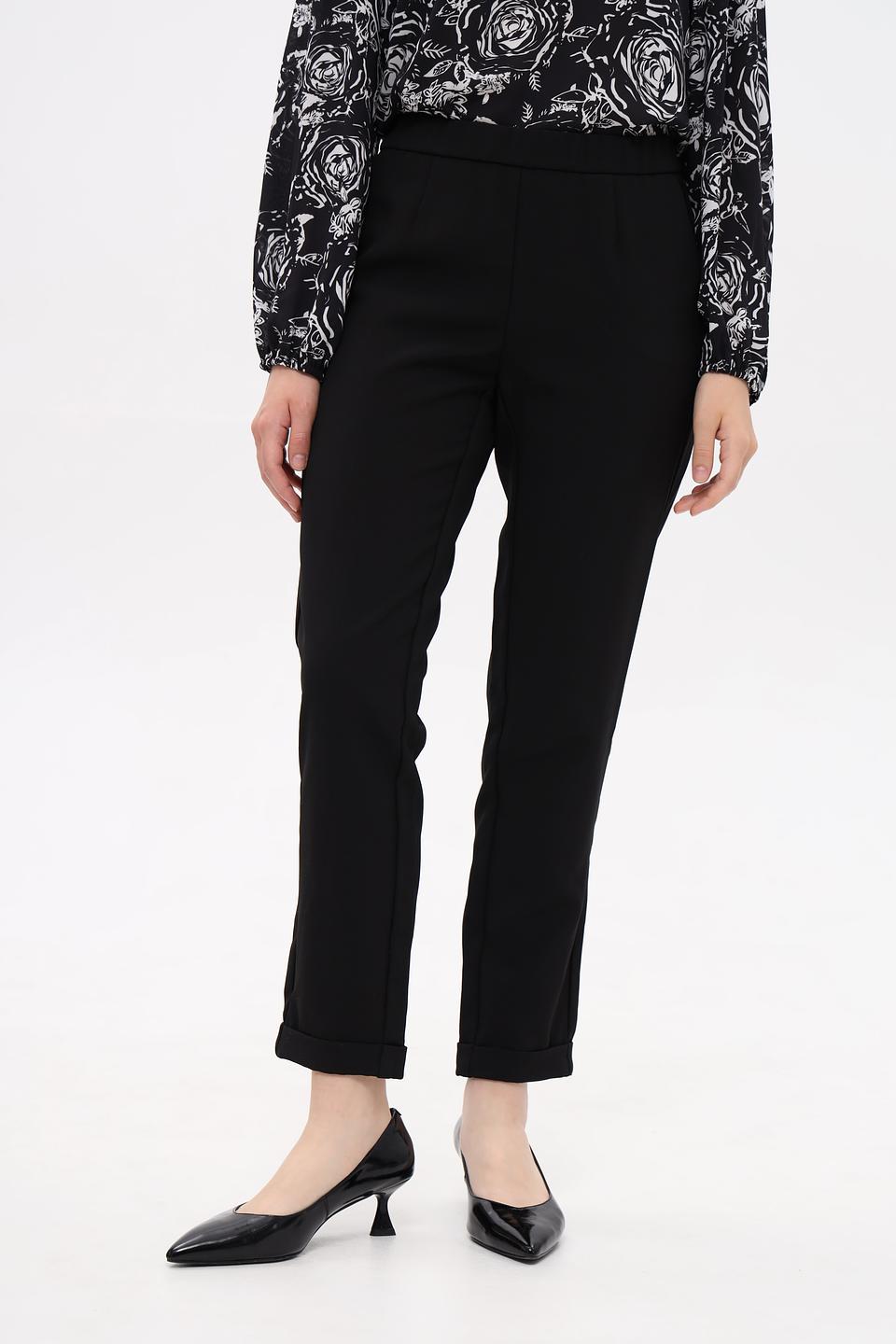 Брюки Pezzo клёш чёрные