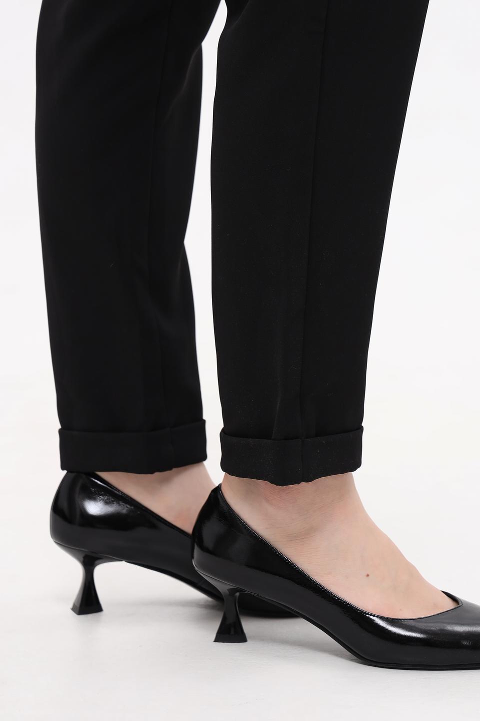 Брюки Pezzo клёш чёрные