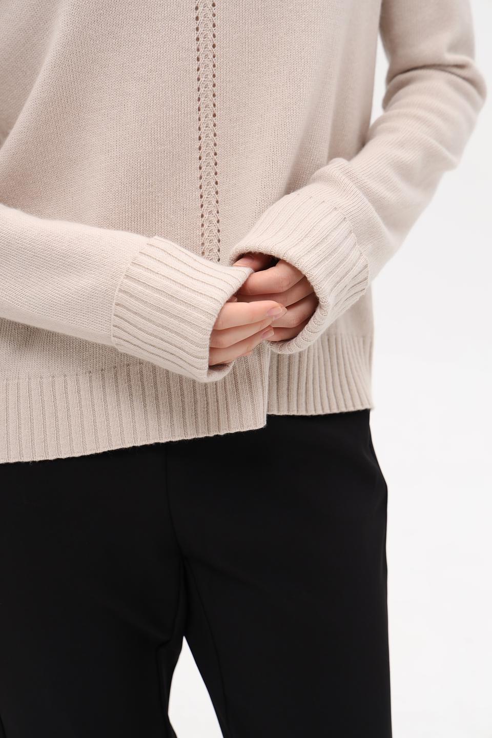 Пуловер Pezzo с высоким воротом