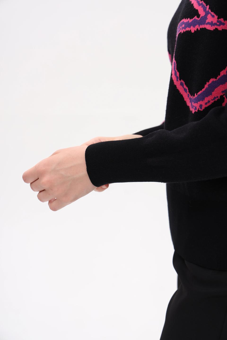 Пуловер Pezzo с абстрактным рисунком