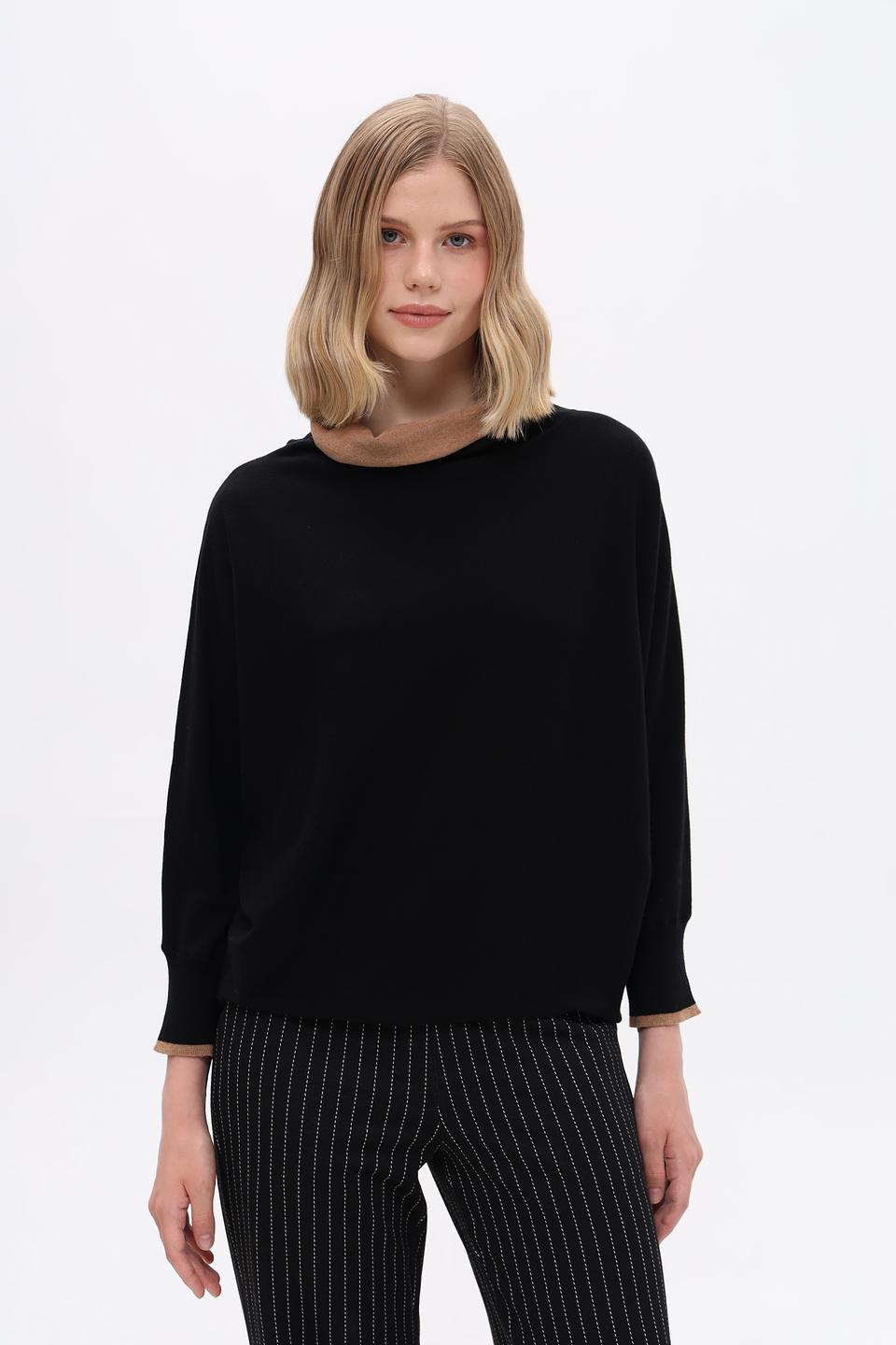 Пуловер Pezzo с отделкой