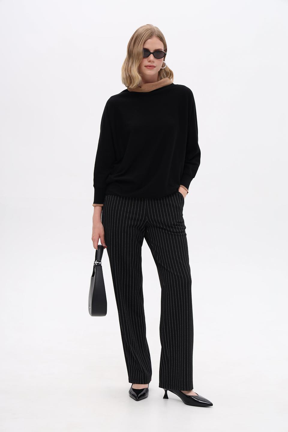 Пуловер Pezzo с отделкой