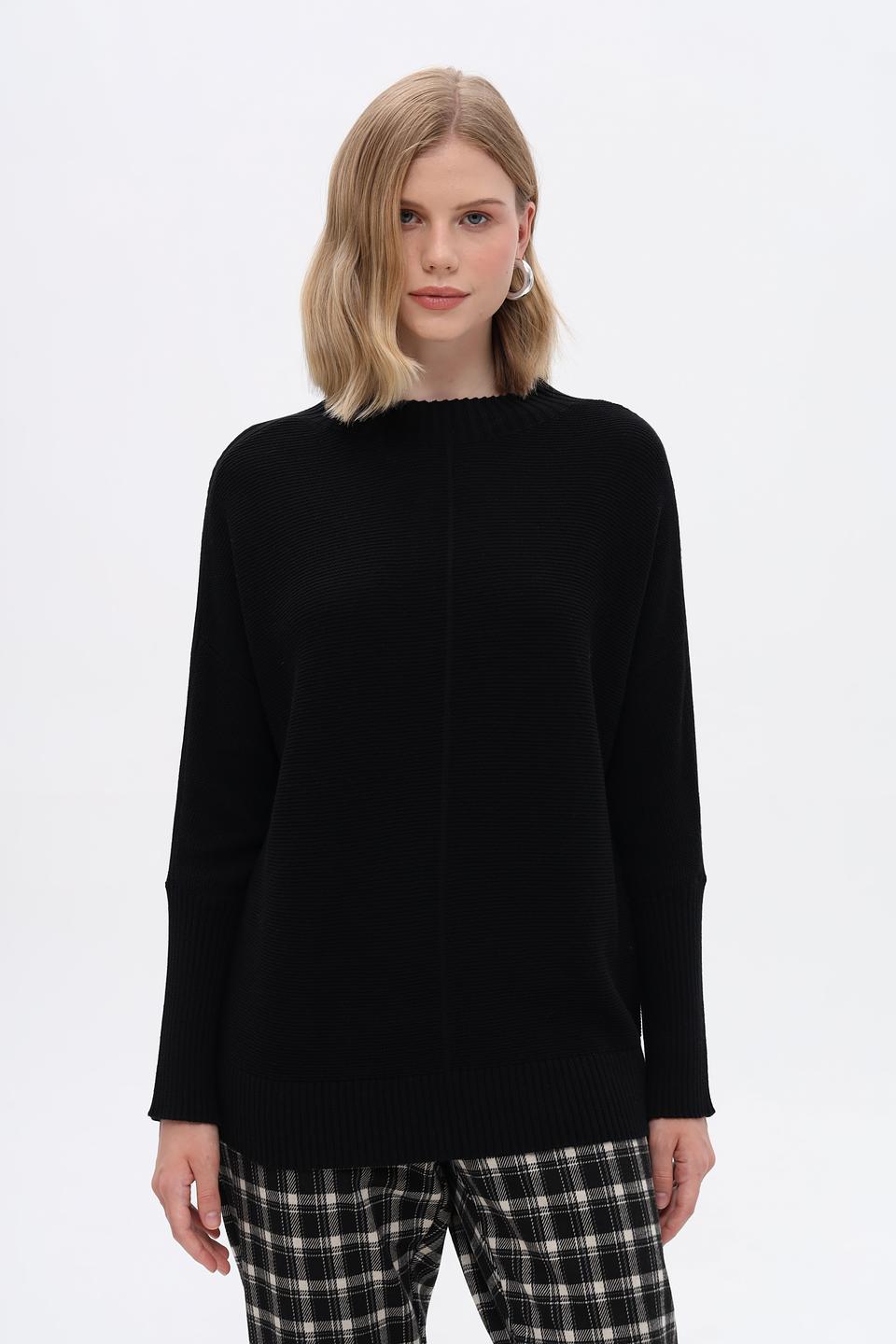 Пуловер Pezzo черный