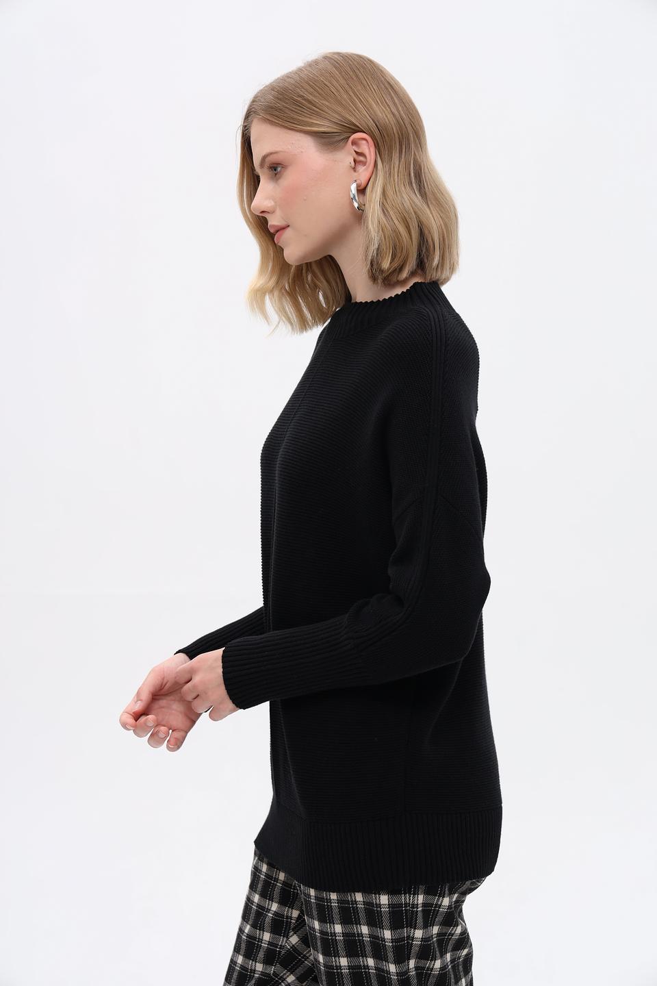 Пуловер Pezzo черный