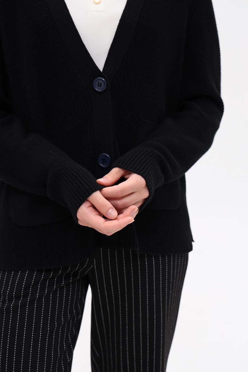 Кардиган Pezzo черный