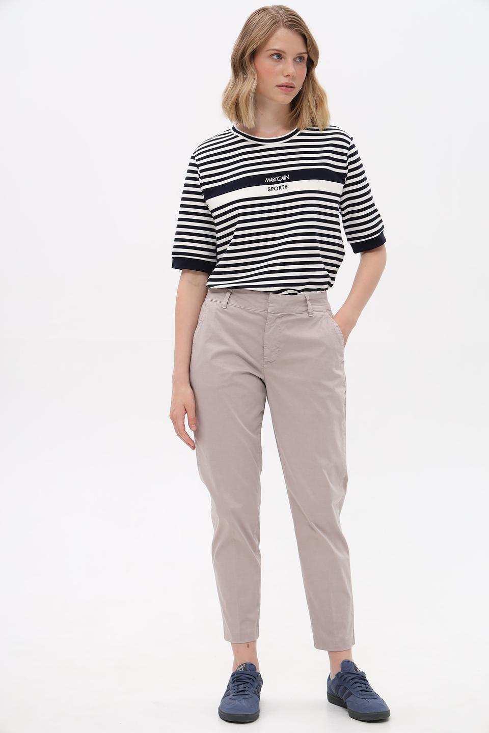Брюки Monari укороченные бежевые