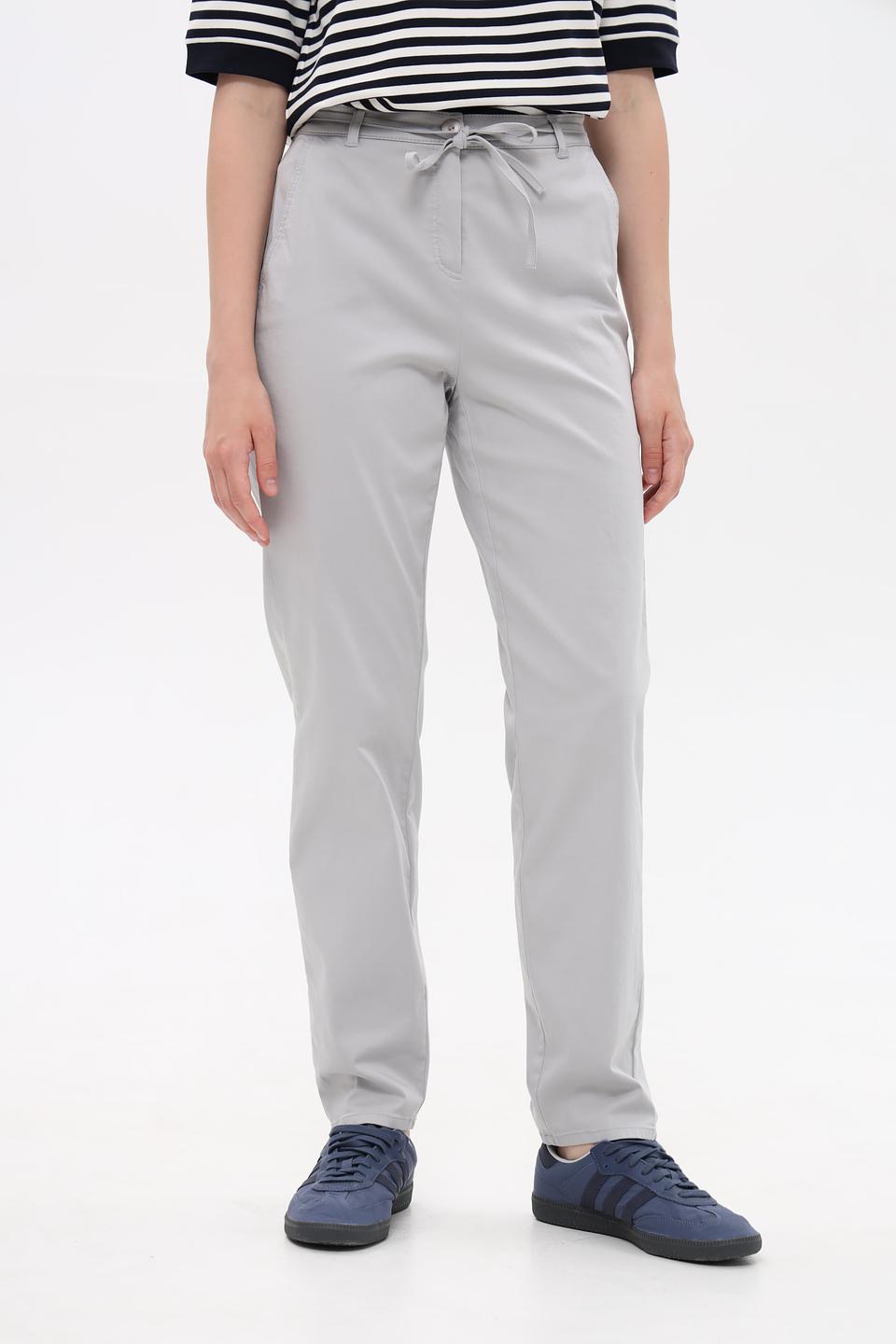 Брюки Frank Walder серые с завязками