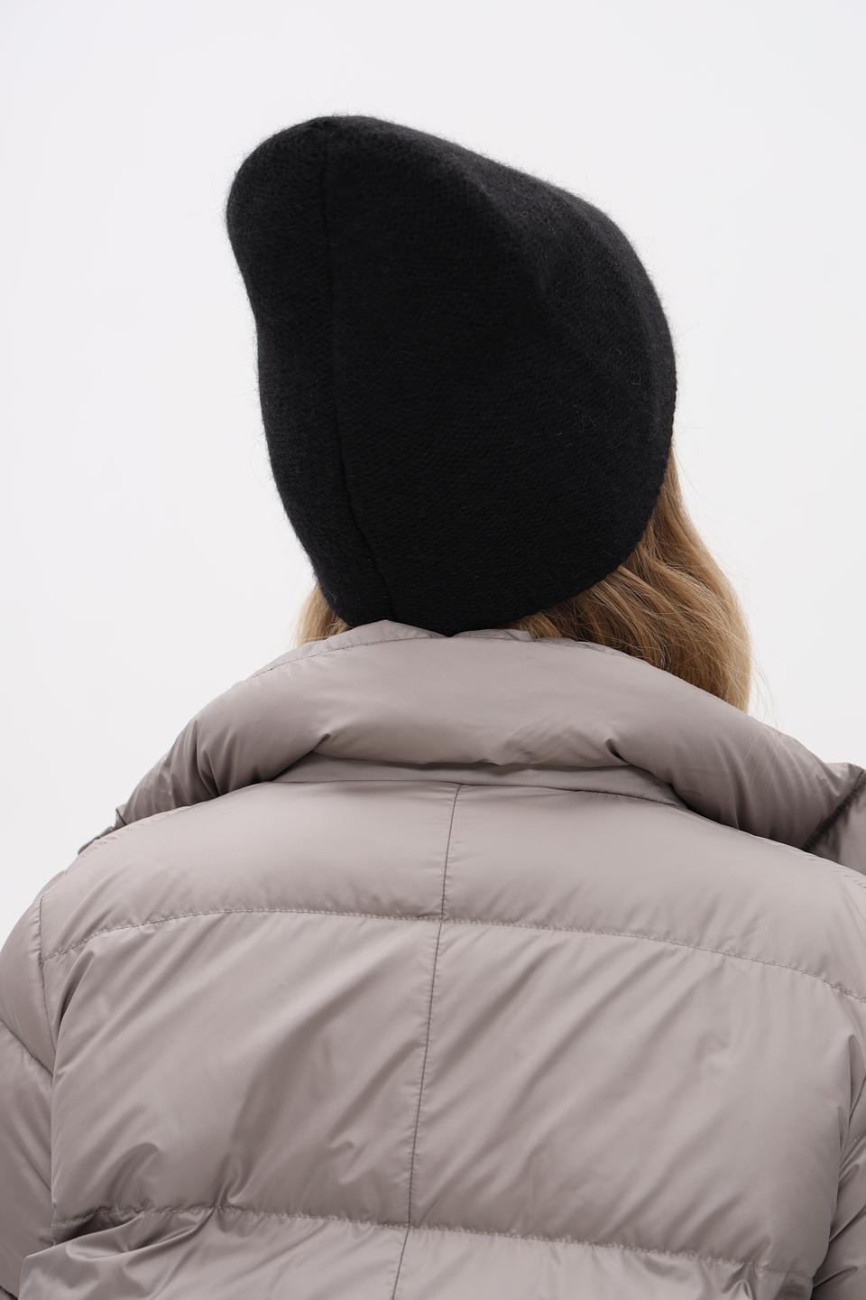 Шапка Marhatter чёрная с логотипом