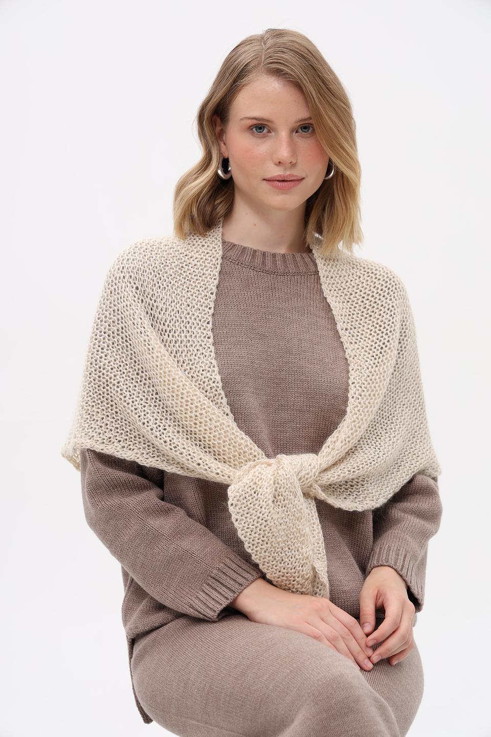 Косынка Marhatter бежевая