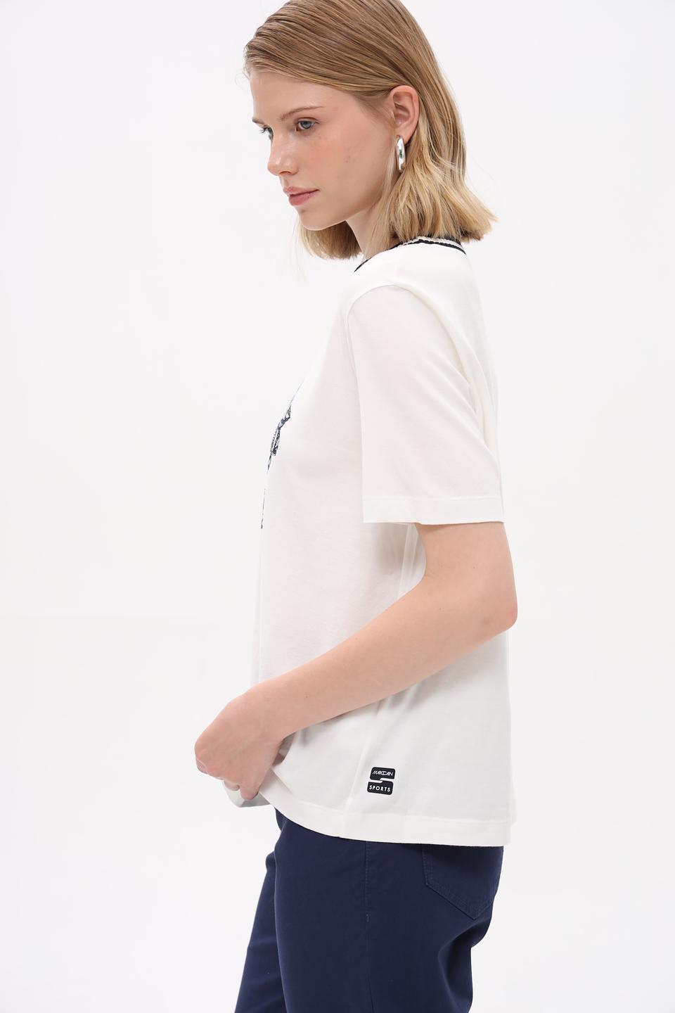 Футболка Marc Cain Sports с принтом