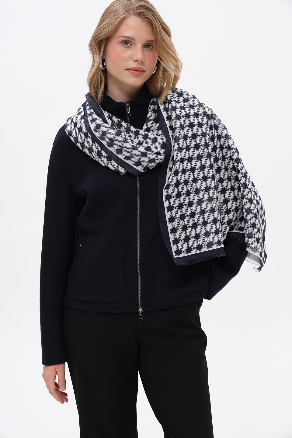 Шарф Marc Cain Sports с принтом