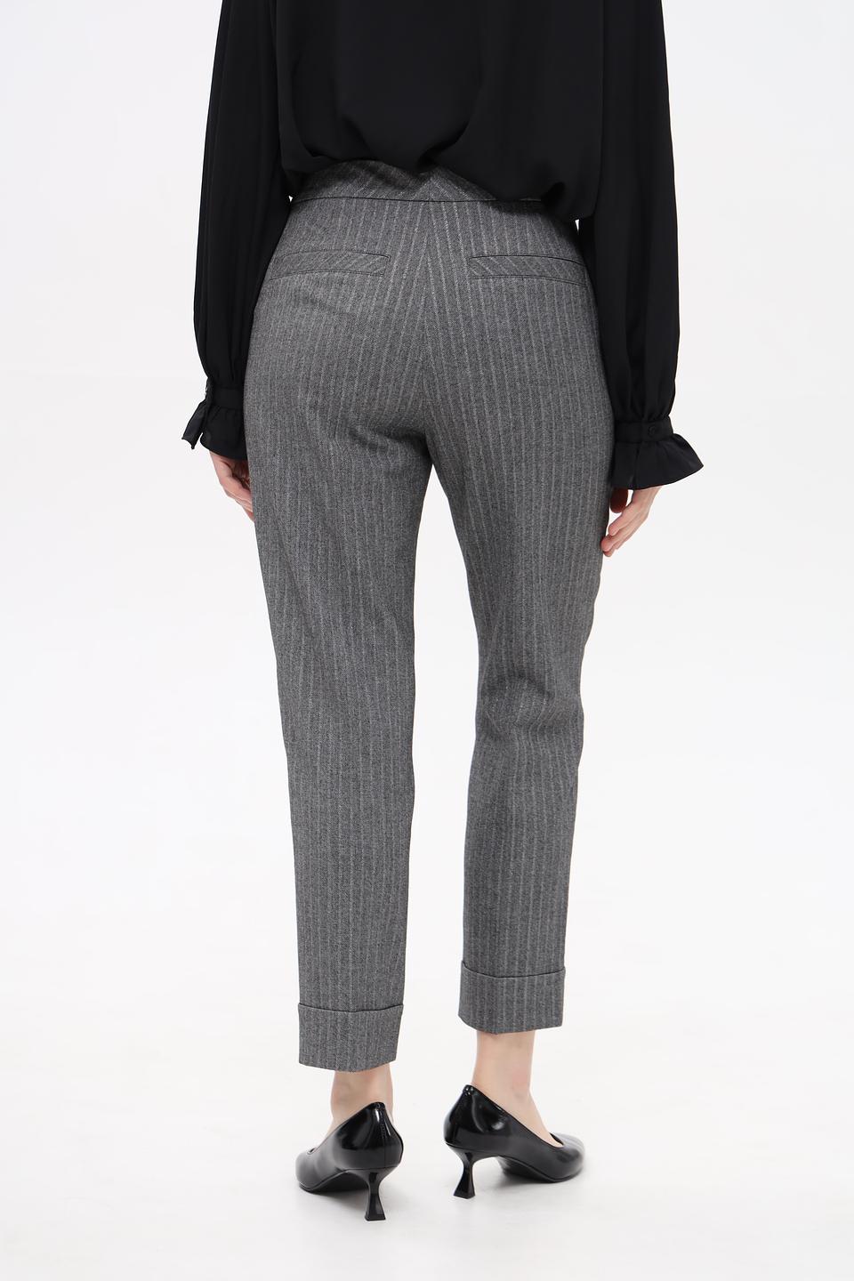 Брюки в полоску Marc Cain