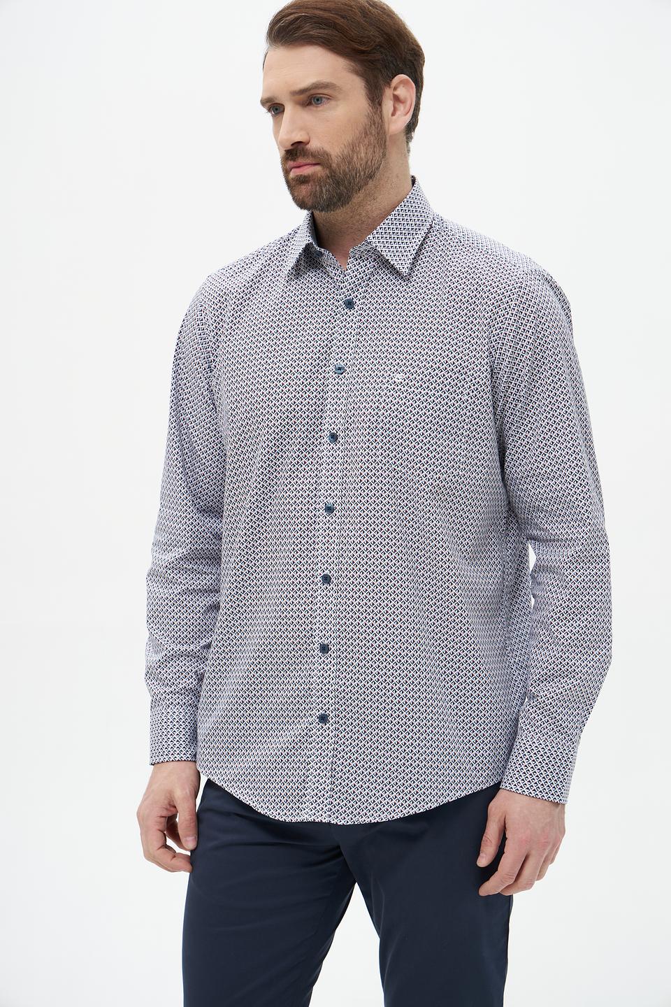 Рубашка Casa Moda с принтом