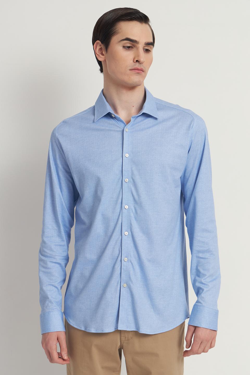Рубашка Desoto мужская голубая