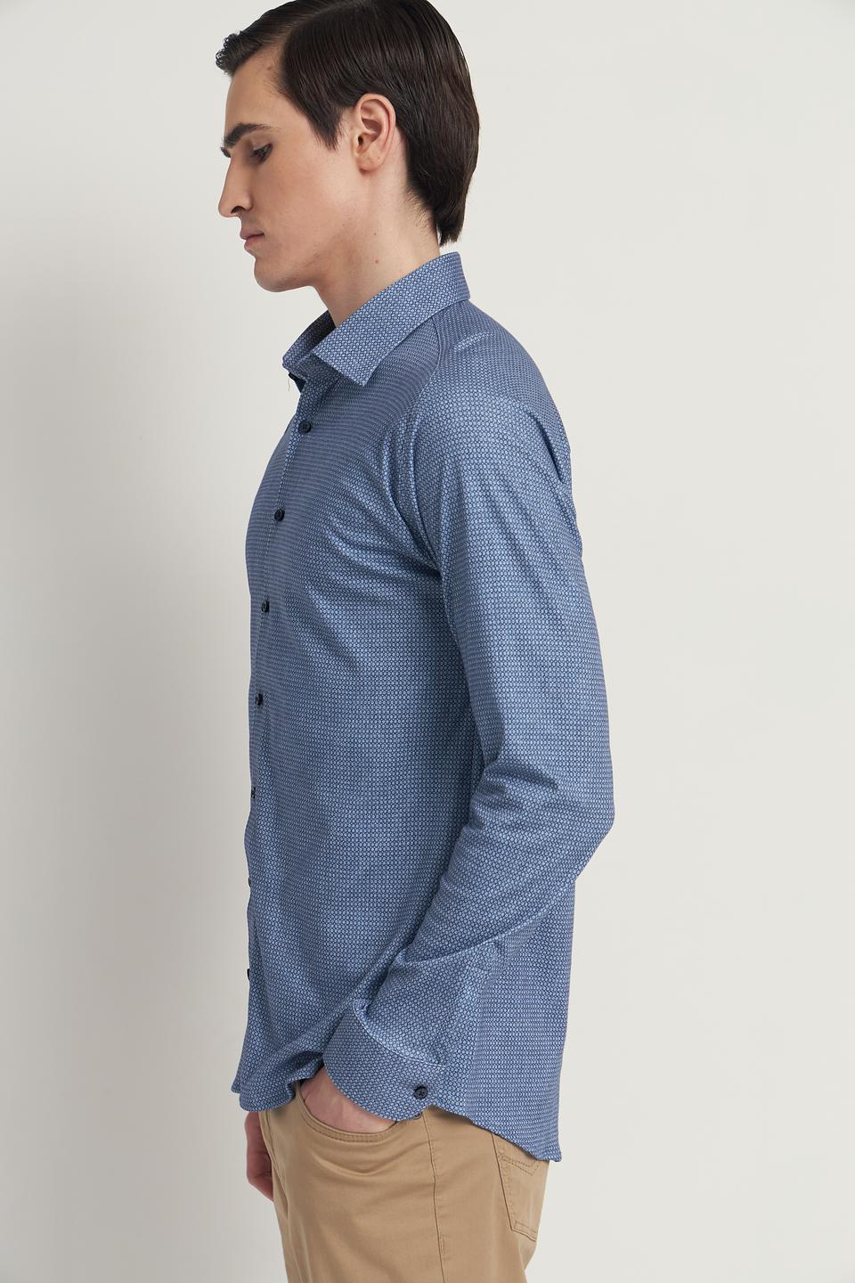 Рубашка Desoto мужская в клетку синяя