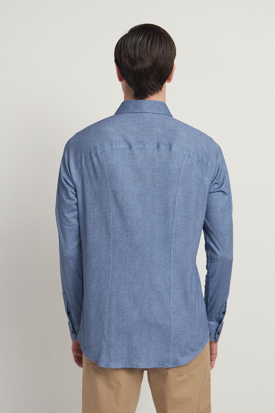 Рубашка Desoto мужская в клетку синяя