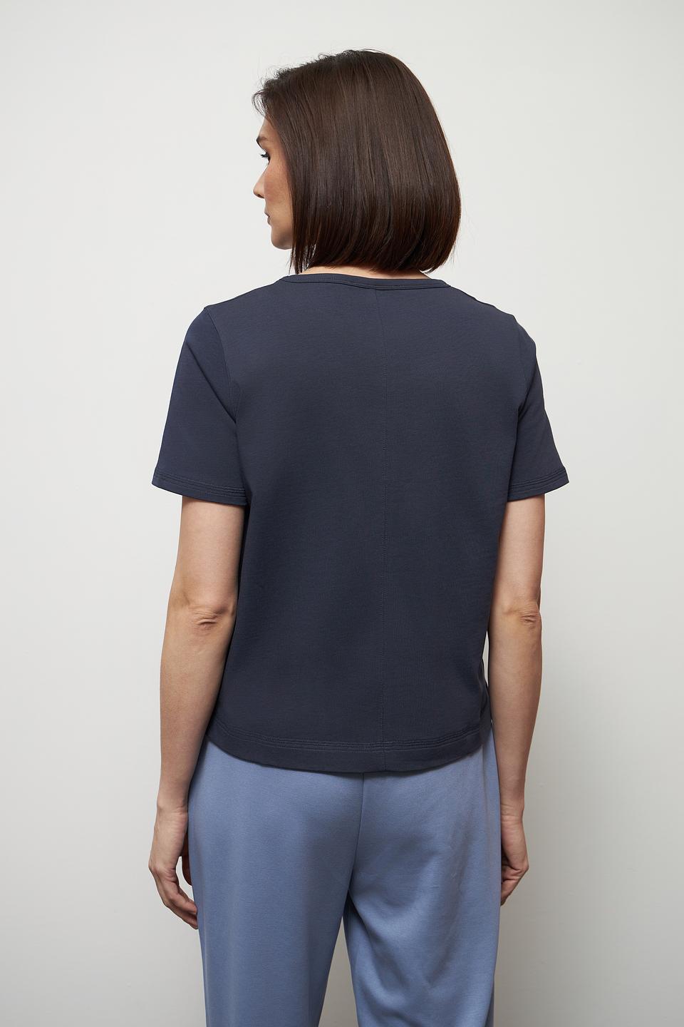 Футболка Luisa Cerano с логотипом тёмно-синяя
