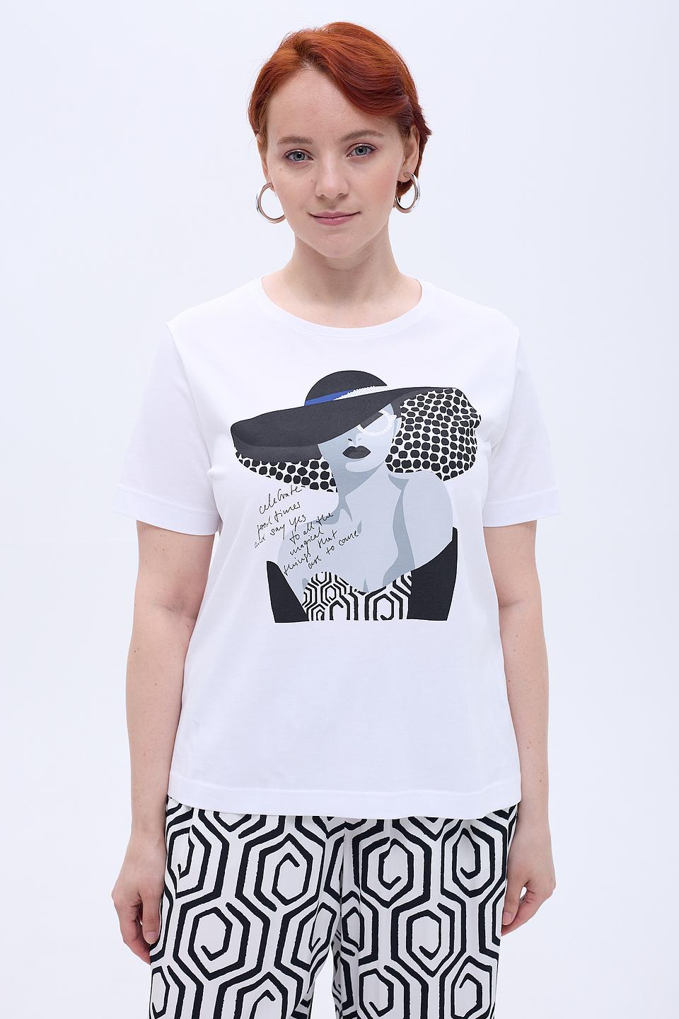 Футболка Gerry Weber с принтом