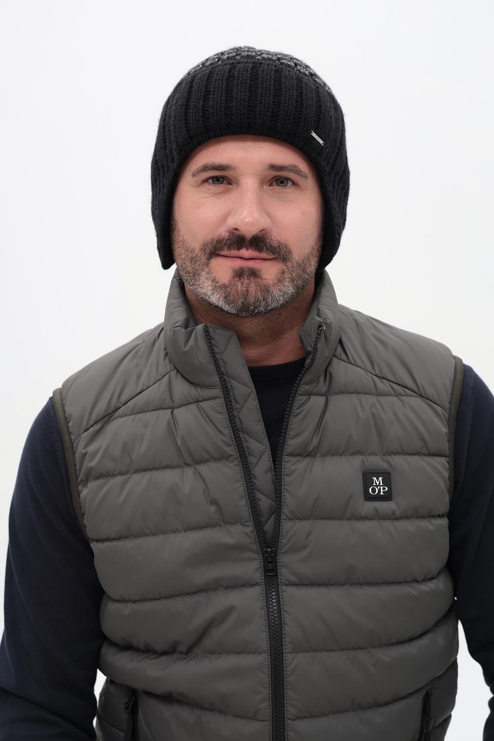 Шапка Marhatter мужская чёрная