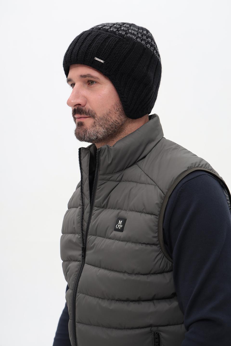 Шапка Marhatter мужская чёрная