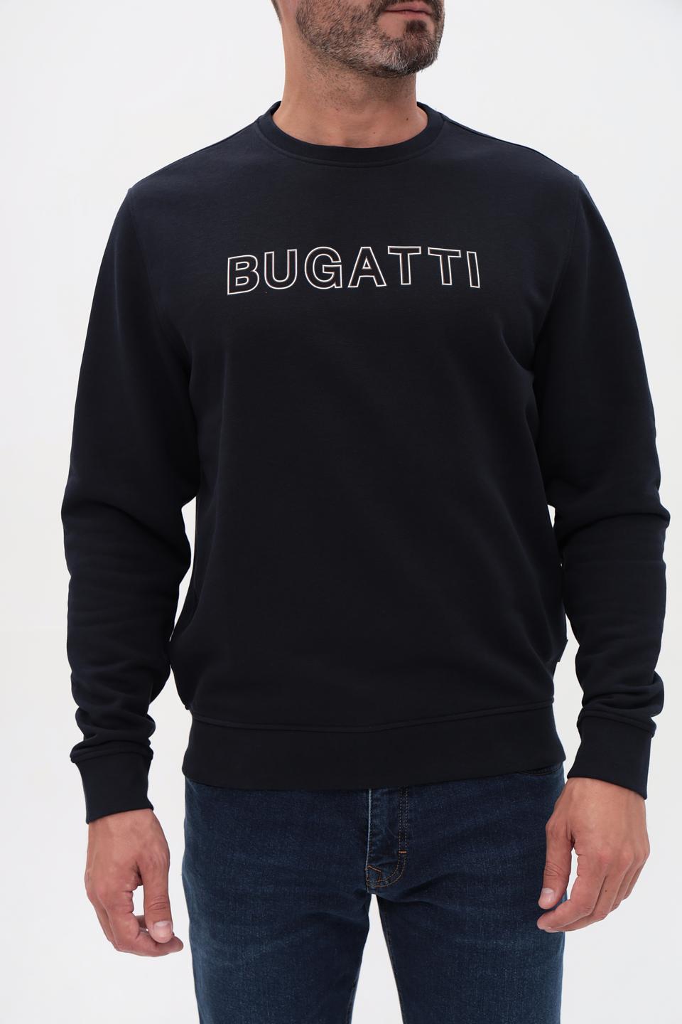 Джемпер Bugatti с логотипом чёрный