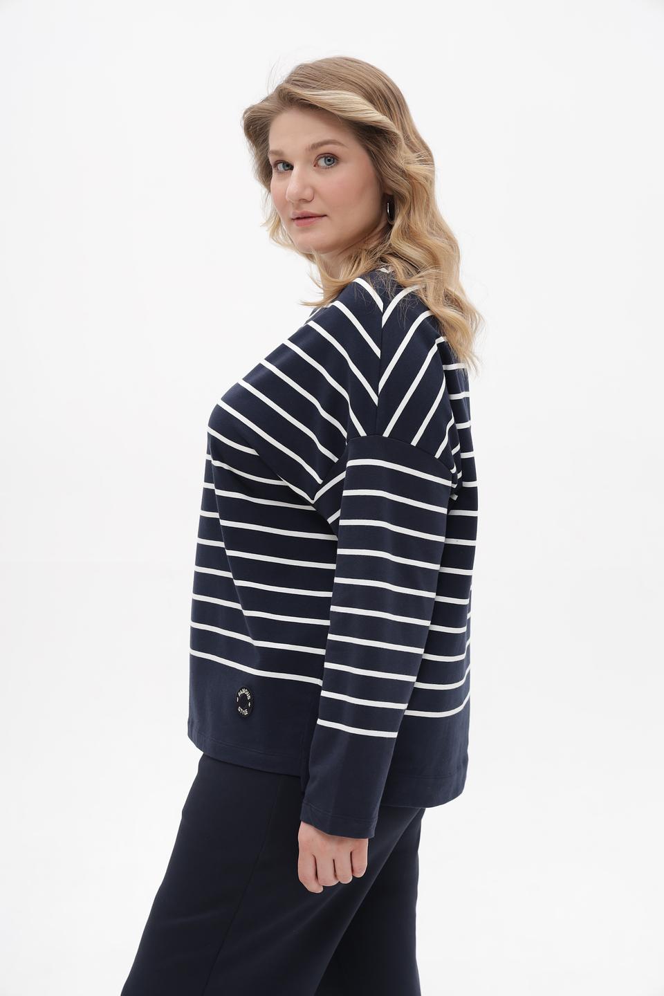 Футболка Margittes в полоску