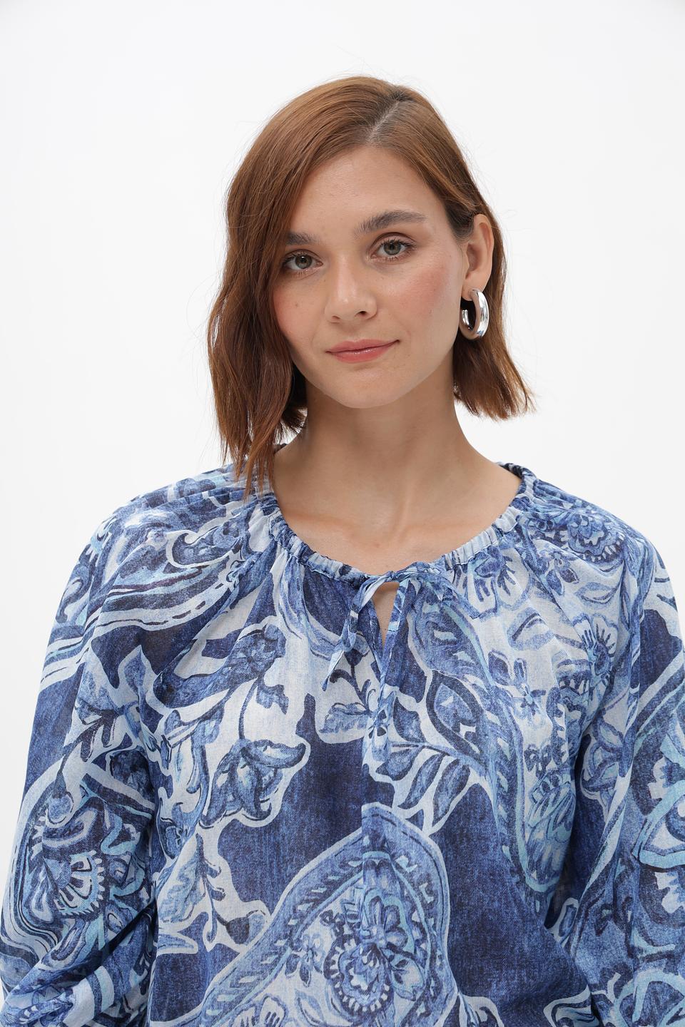 Блуза Monari с принтом пейсли