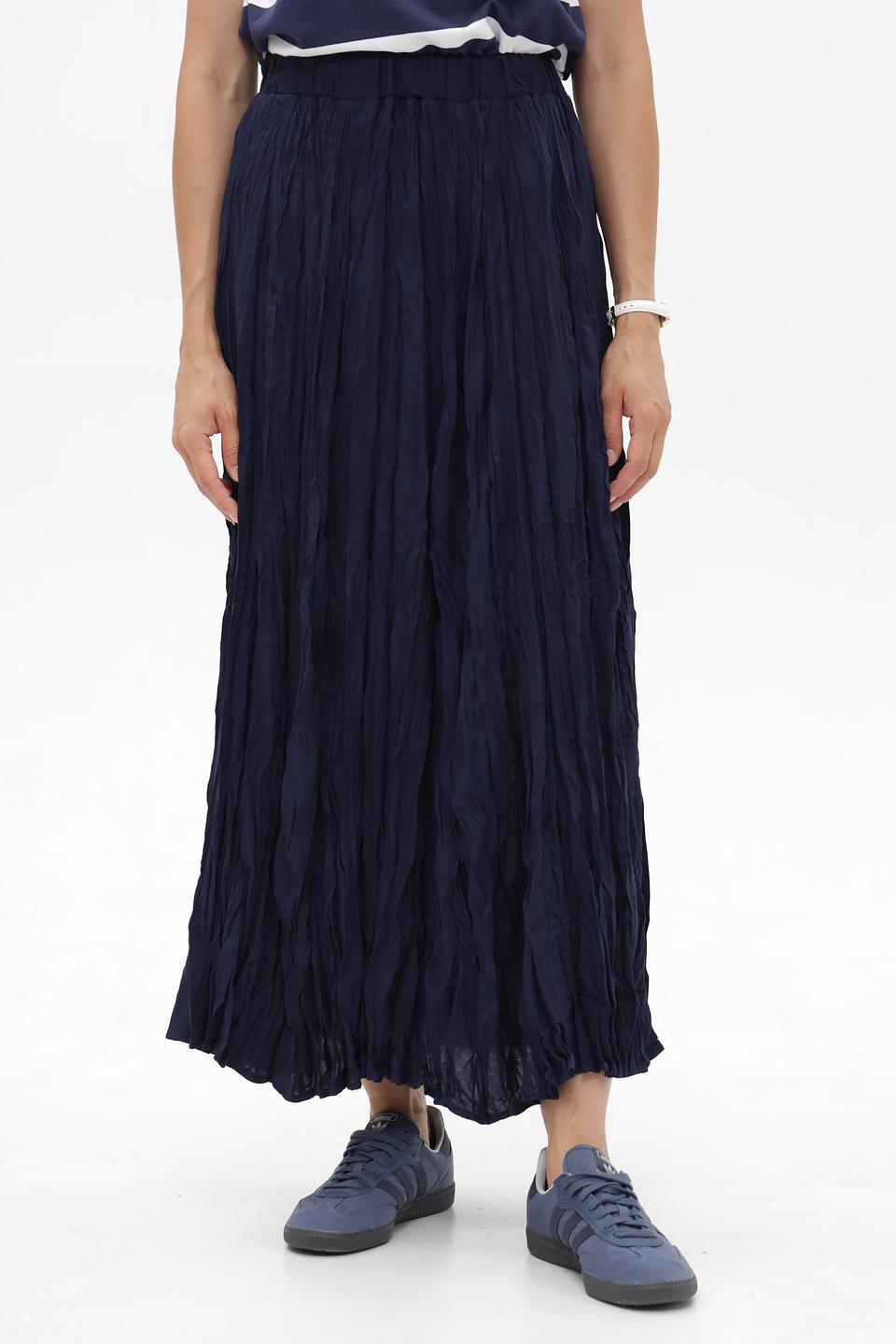 Юбка Monari плиссированная темно-синяя