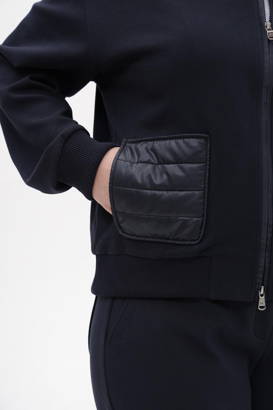 Куртка-бомбер Margittes темно-синяя