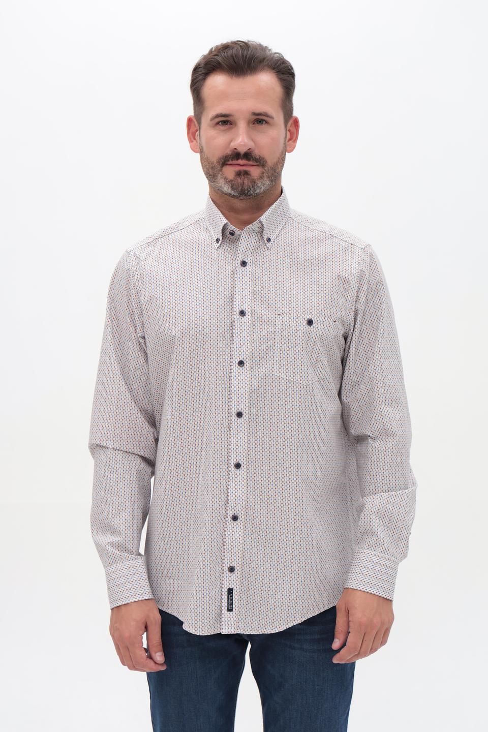 Рубашка Casa Moda с принтом