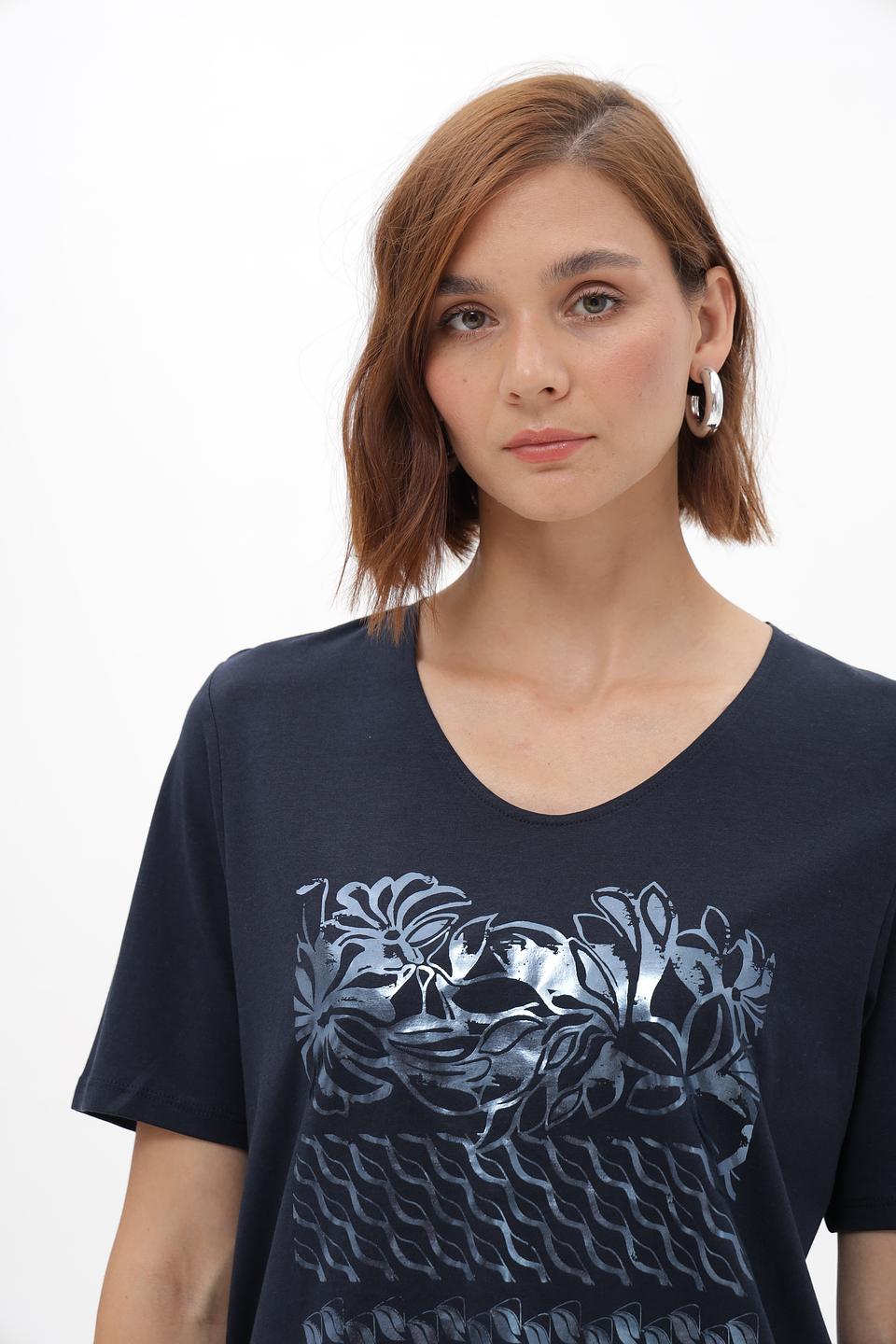 Футболка Betty Barclay с цветочным принтом
