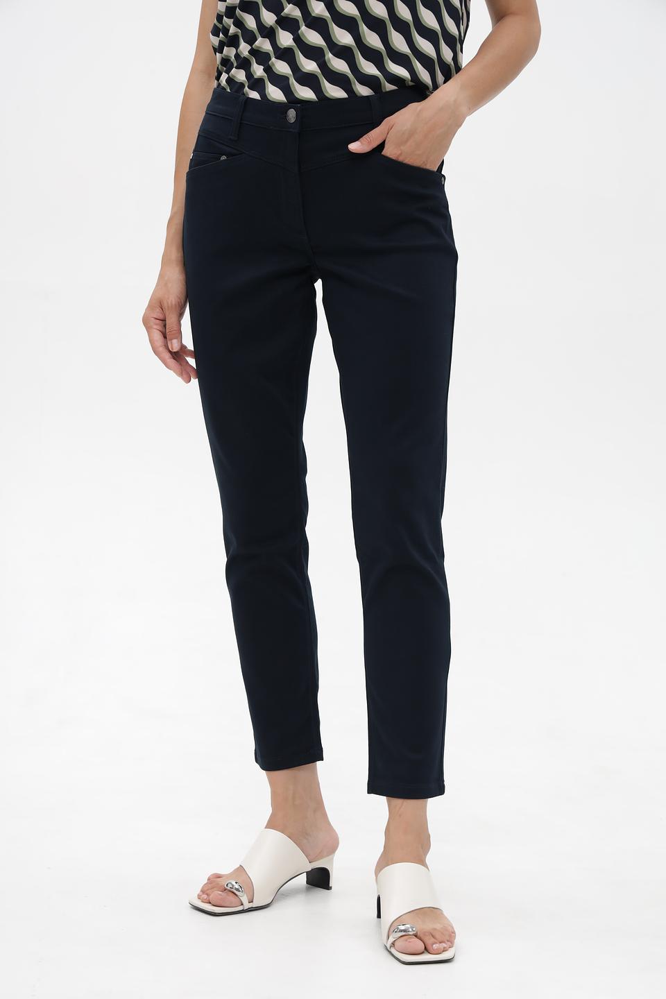 Брюки классические Betty Barclay тёмно-синие